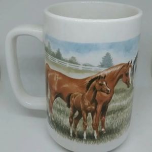 OTAGIRI USA Loraine Kress Horse Coffee Mug Cup Advantage Collection